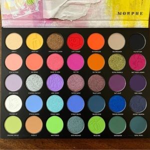Morphe x Disney Mickey and Friends Artistry Ttruth Be Bold eyeshadow palette NEW